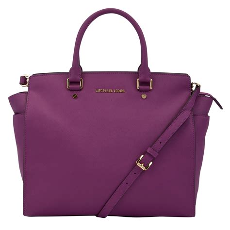 purple and black michael kors purse|michael kors purple handbags.